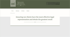 Desktop Screenshot of mmd-law.com